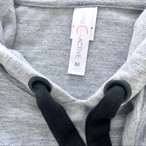 Gray Hoodie By Guru Active Size Medium - Picture 4 of 6